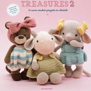 Dolls Crochet Pattern Bundle PDF | 15+ Cute Animal Dolls | English Pattern + Video Tutorials | DIY Plush Toy | Instant Download