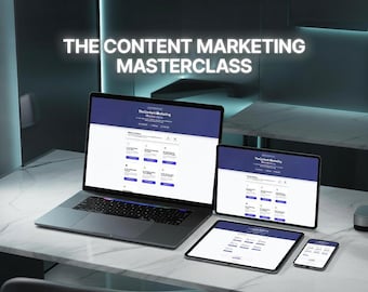 Digital Marketing Strategy and AI Content Prompts Bundle | 7-in-1 Creator Masterclass & Business Dashboard | DigitalPopPrintables.