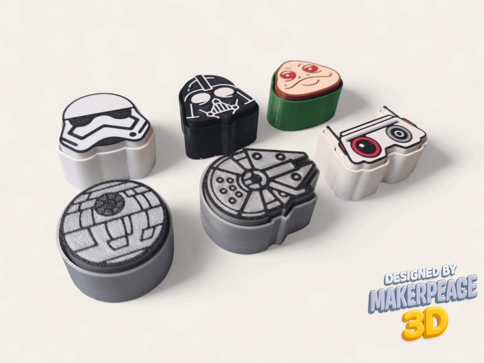 Star Wars Set 3 Fidget Clicker Keychains - Etsy UK