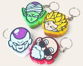 Dragon Ball Set Two Fidget Clicker KeyChains