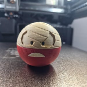 Pokemon Hisuian Electrode Inspired 3D Printed Pokeball Collectible