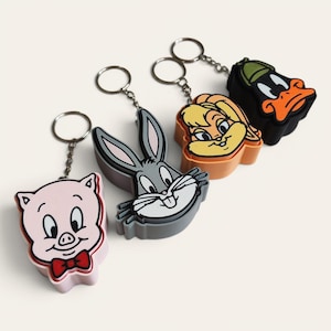 Looney Tunes Fidget Clicker KeyChains