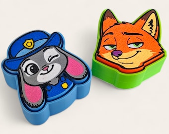 Zootopia / Zootropolis Fidget Clicker KeyChain