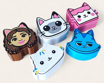 Gabby's Dollhouse Fidget Clicker KeyChains