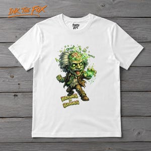 Albert Einstein Shirt, Zombie Scientist Tee, Funny Physics Graphic, Geek Nerd Clothes,