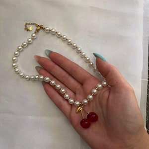 Cherry necklace