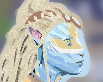 Na'vi Digital Art Print