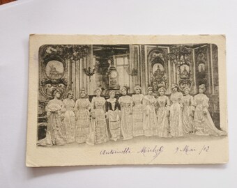 Carte postale française ancienne, 1902