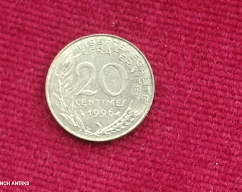 希少な1978年スイス20サンチーム硬貨 - ヨーロッパの歴史的貨幣収集品