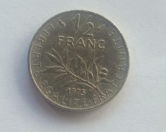 1970年フランス1フラン硬貨 - Etsy 日本
