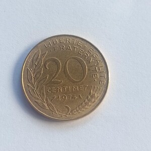 Rare 20 cent coin france - Etsy 日本