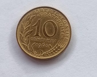1917-1941 フランス 10 サンチーム コイン - 日付で選択 - 10 サン