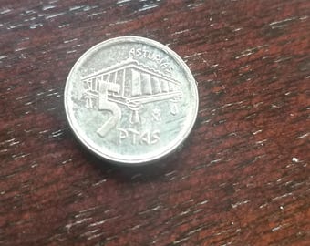 スペイン 5 ペセタ - フランシスコ フランコ コイン KM778 1949 - Etsy