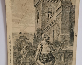 Carte postale française ancienne, 1902