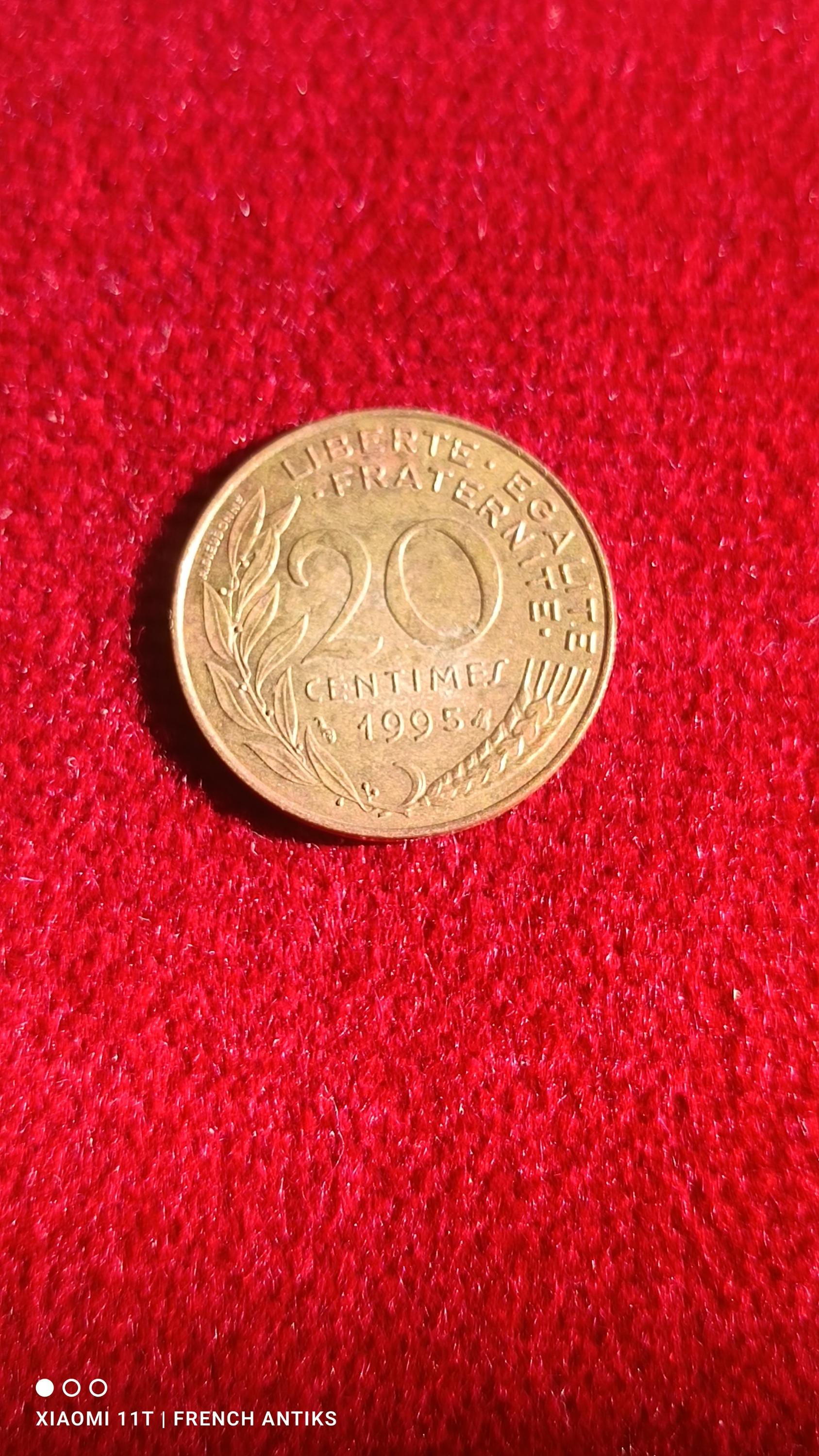 France 20 centimes - Etsy 日本
