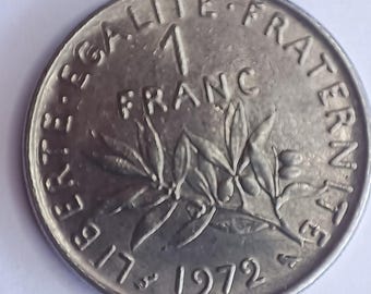フランス 1フラン硬貨 6枚セット 1960年フランス1フラン硬貨 - Etsy 日本