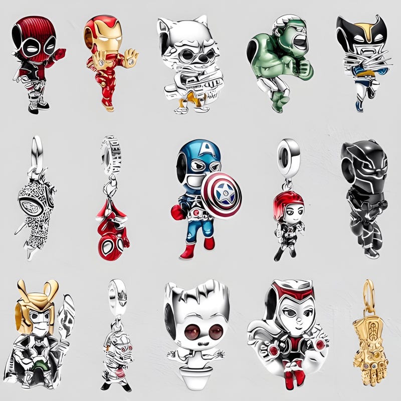 Marvels Charms - Etsy