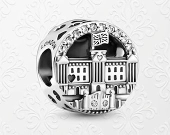 パンドラ バッキンガムパラス　チャーム S925 ALE Pandora Sparkling Buckingham Palace Charm S925 Ale - Etsy Ireland