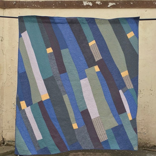 Red Blue & Yellow Quilt Etsy Australia