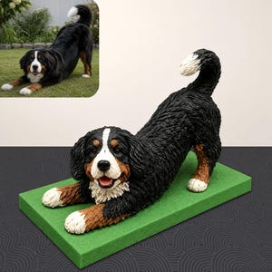 Custom Dog Bobblehead, Personalized Pet Figurine from Photo, Custom Dog Statue, Pet Memorial Gift, Dog Lover Gift