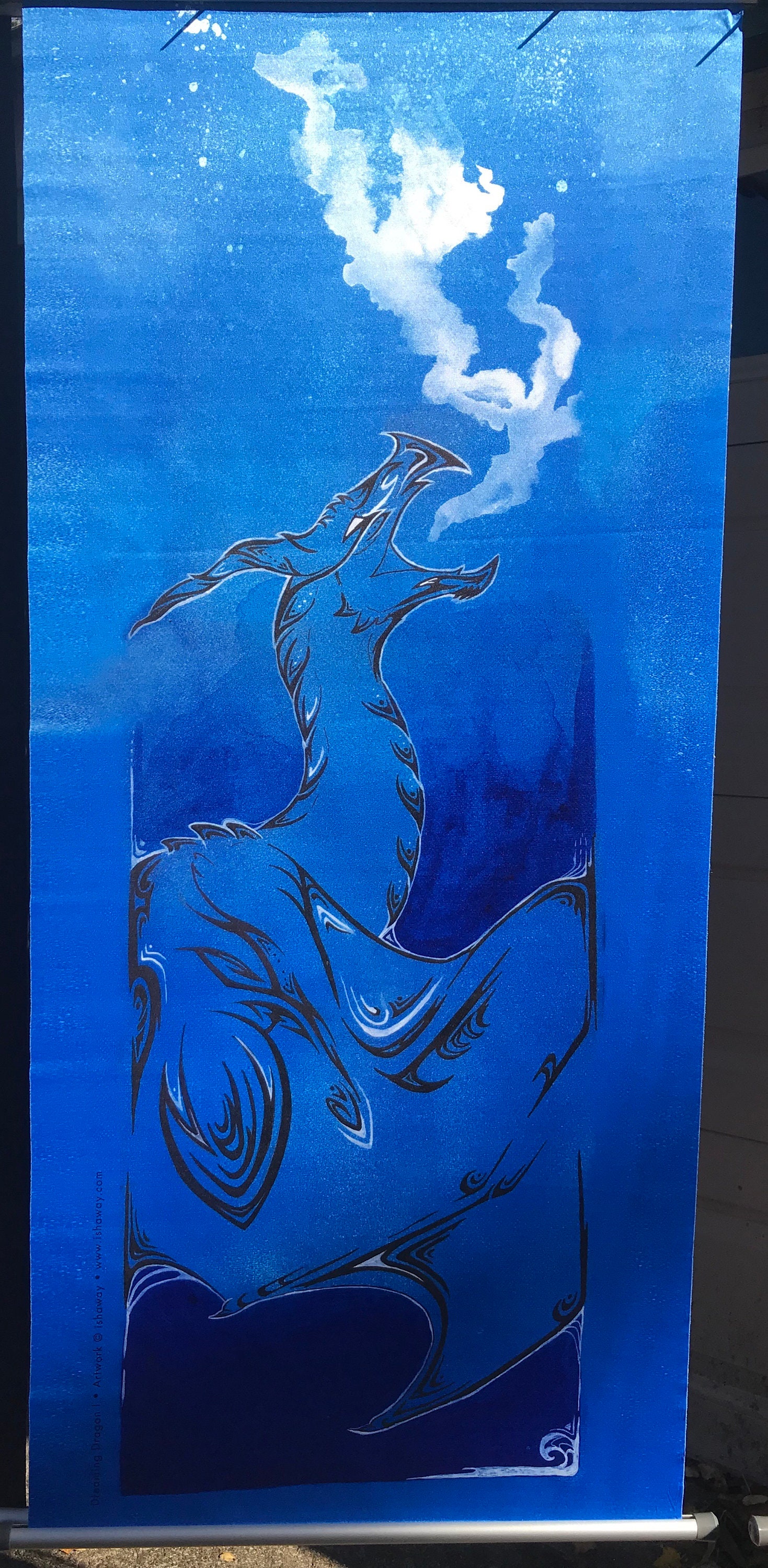 Artist Cloth Wall Scrolls Hanging Art Tapestry Wall Etsy