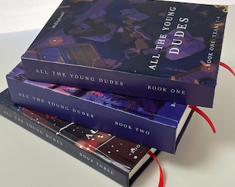 All The Young Dudes Hardcover Buch, ATYD Blending Buch, Geschenk für Sie, ATYD Limited Edition, MsKingBean89, Marauders Book, Magic Novel