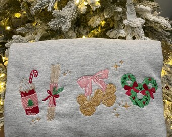 Just a girl christmas crewneck