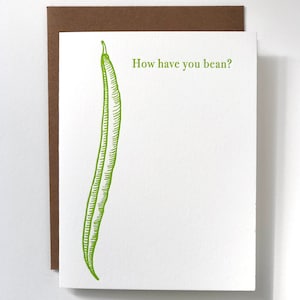 Comment avez-vous Bean ? | Carte typographique