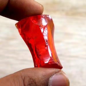 Unheated Untreated Raw Rough Natural Padparadscha Sapphire 149CT Rough Orange Sapphire Loose Gem Rough Chunk Sapphire Mined Rough Best OFFER