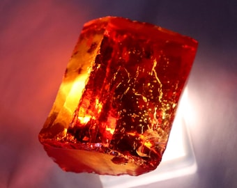 Onverwarmde onbehandelde ruwe ruwe natuurlijke padparadscha-saffier 965.6CT ruwe oranje saffiersteen ruw stuk saffier gedolven ruw Beste AANBIEDING