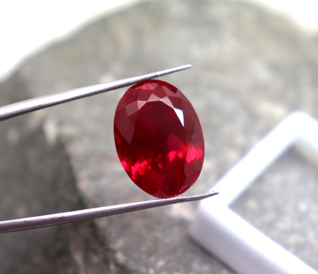 Ruby Rare Rare Found Precious Red Ruby Excellent Oval Cut 11ct Earth Mined Loose ...
