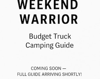 Digital Truck Camping & Overlanding Guides