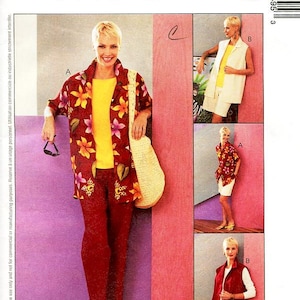 Sz 20 Thru 24 - McCall&#39;s Separates Pattern 3249 - Misses&#39; Shirt, Top, Pull-on Pants and Shorts - McCall&#39;s Patterns