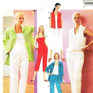 McCall&#39;s 3236 - Sz 18 Thru 22 - McCall&#39;s Separates - Misses&#39; Shirt-Jacket, Blouson Top, Camisole and Pants In Two Length - McCall&#39;s Patterns