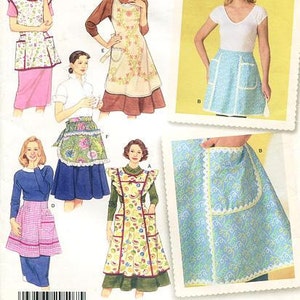Simplicity 4282 Sewing Pattern - Size - Sm Thru Lg - Simplicity Design by Teri - Misses&#39; Aprons - 6 Styles in 1 Package - Simplicity Pattern