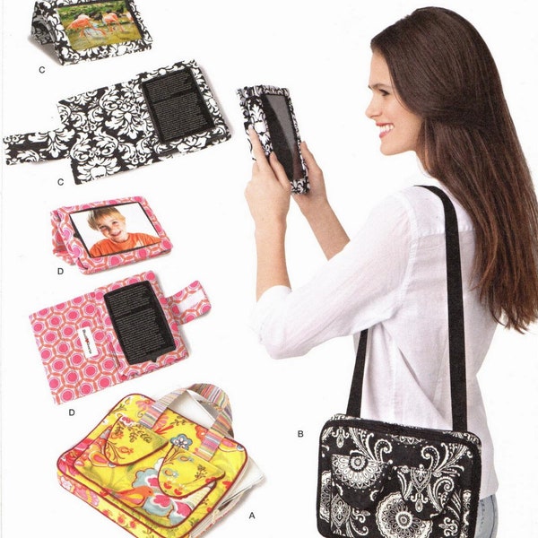 Simplicity Pattern 1630 by StudioCherie - Cover for E-Book Readers and Carry Case with Handle for Tablet - Simplicity Pattern