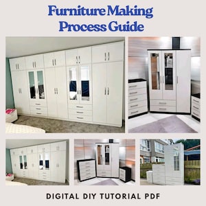 Digital Furniture Building Guide | DIY Woodworking PDF Tutorial | Step-by-Step Instructions | Lineage Furniture Co-Creation