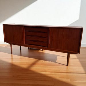 Vintage 1960s Arne Vodder Teak Credenza – Mid-Century Danish Modern Sideboard