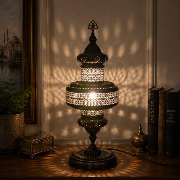 Authentic Moroccan Floor Lamp – Handmade Oriental Lighting for Exotic Home Decor