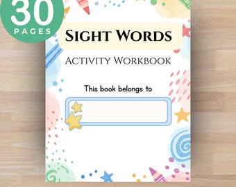 Sight Words Worksheets for Kids | Printable Flashcards, Kindergarten Learning Activities, Preschool Fun
