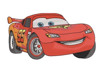 Diseño de bordado para automóvil, dos tamaños, archivos para máquina en PES DST JEF VP3 EXP