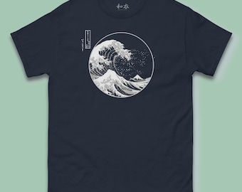 The Great Wave off Kanagawa T-Shirt – Hokusai Inspired, Japanese Ukiyo-e Art Tee, Japan Lover Gift