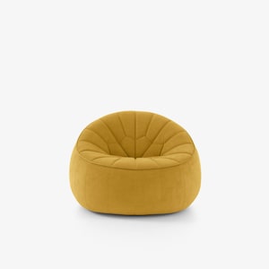 Ottoman Fauteuil - Modern Armchair - Stylish Accent Chair - Comfortable Living Room Seating