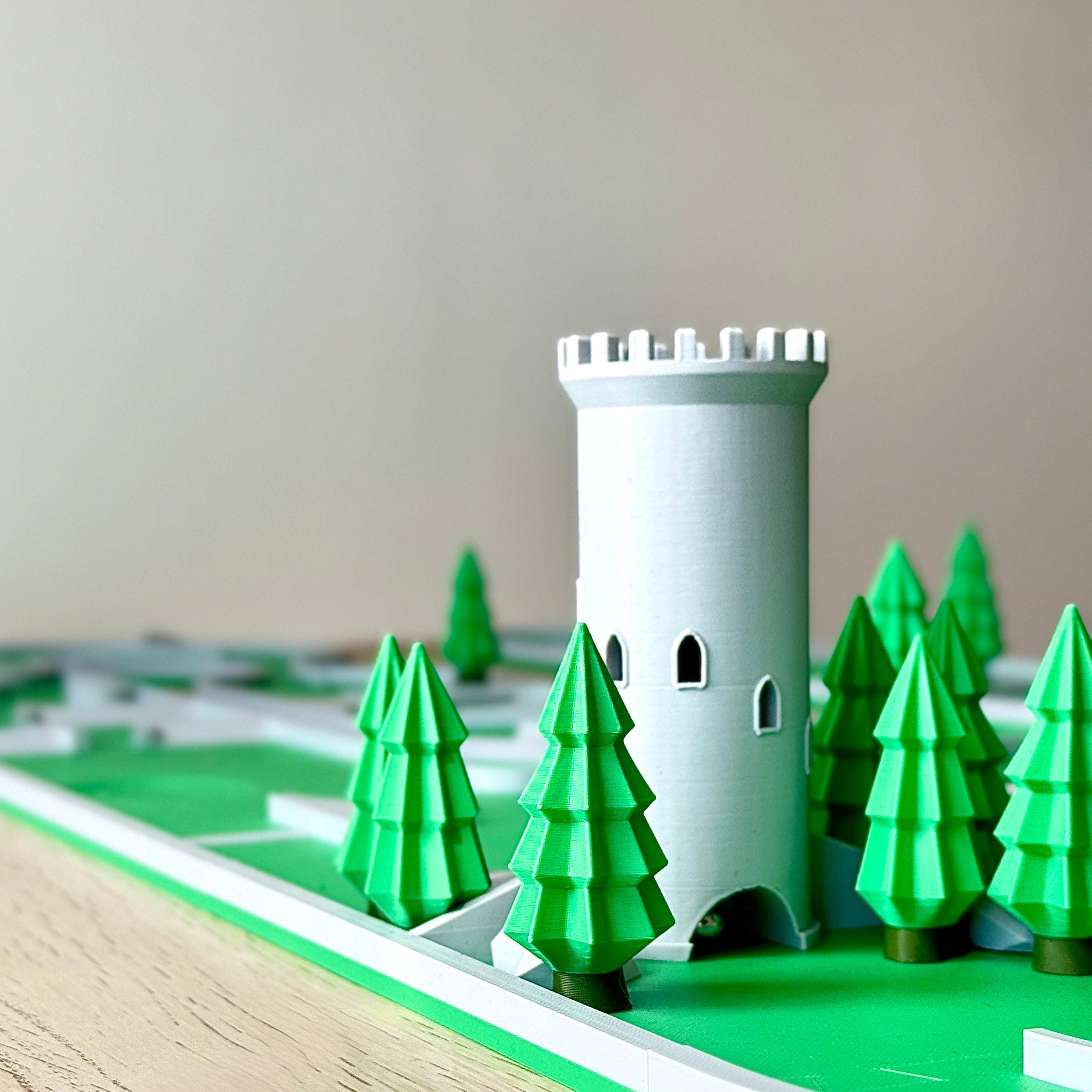 Desktop Mini Gold Desktop Mini Golf | 3D Printed Modular Tabletop Game | Game for Golf ...