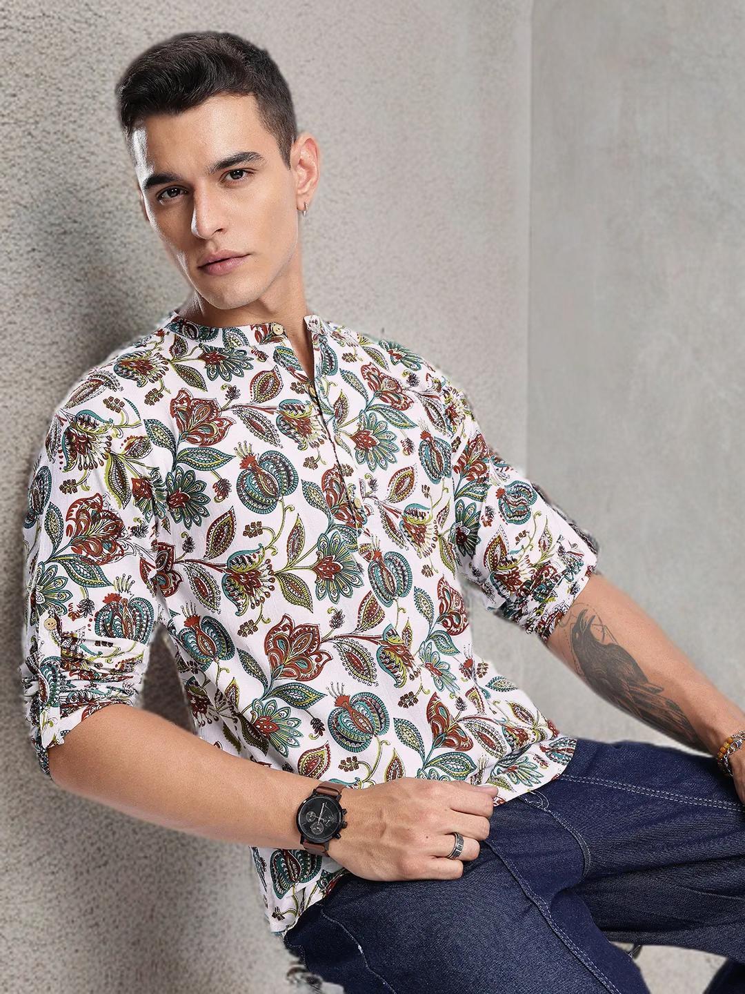 Camicia con maniche arrotolabili Italia