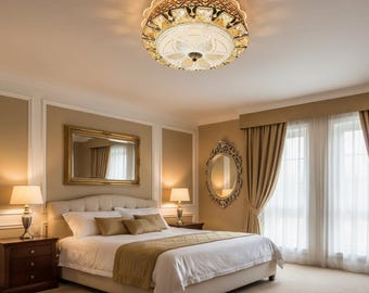 Crystal Chandelier, Modern Ceiling Light, Luxury Home Lighting