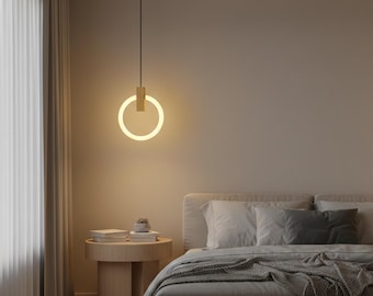 Lámpara colgante Lamp Master / Lámpara colgante moderna para sala de estar, dormitorio y comedor / Lámpara de techo LED