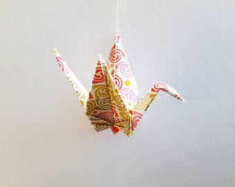 Large Origami Peace Crane Ornament Set of 12