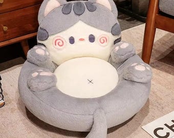 Cuscino da pavimento Tatami spesso, seduta futon giapponese per l'estate, cuscino da pavimento rustico per la meditazione, salotto di casa, divano da pavimento, cuscino decorativo