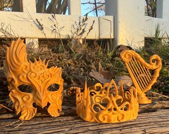 Miniaturas de Dread Trove inspiradas en ACOTAR / Decoración de fantasía impresa en 3D